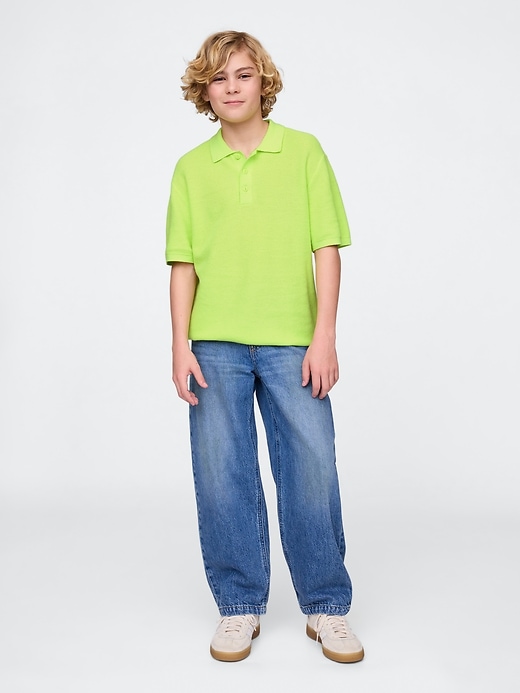 Image number 4 showing, Kids Relaxed Polo Sweater Shirt
