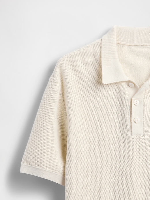 Image number 6 showing, Kids Relaxed Polo Sweater Shirt