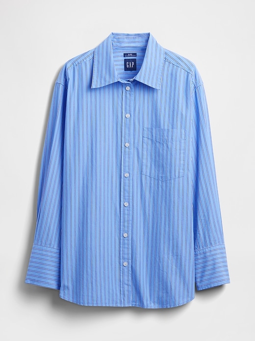 Organic Cotton Poplin Big Shirt