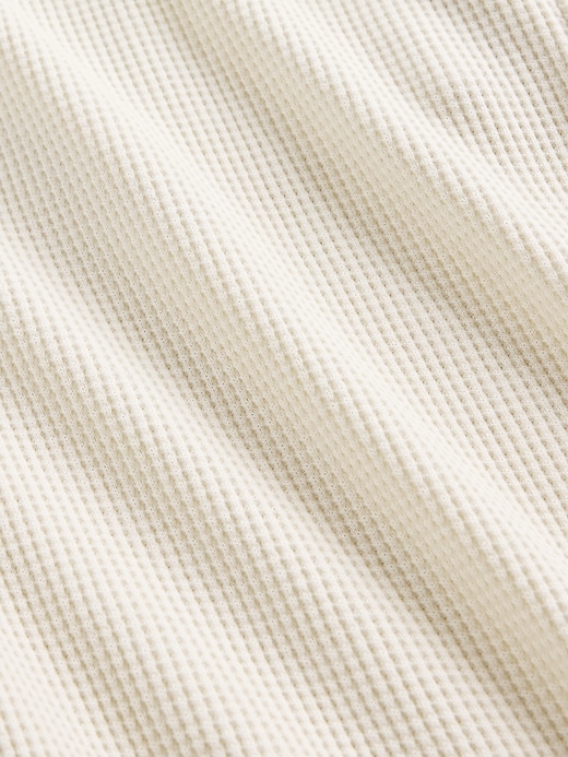 Image number 5 showing, Waffle Wide-Leg PJ Pants