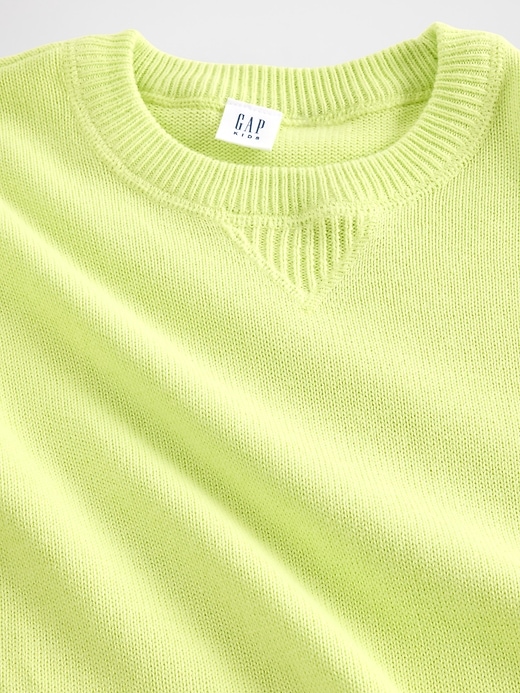 Image number 5 showing, Kids Relaxed Crewneck Sweater