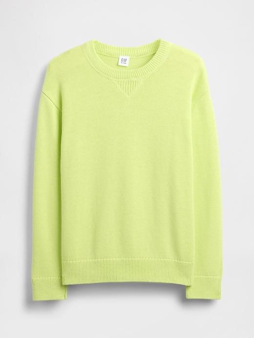 Kids Relaxed Crewneck Sweater