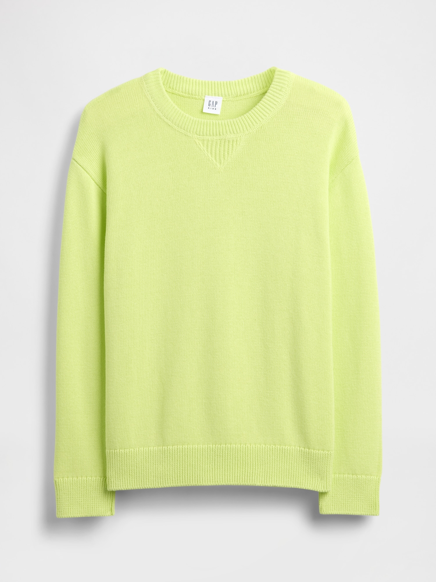 Kids Relaxed Crewneck Sweater