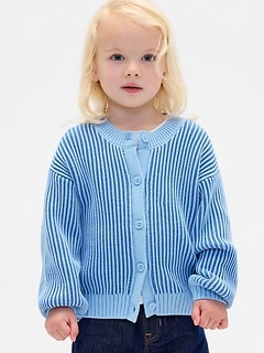 Baby & Toddler Crewneck Cardigan Sweater