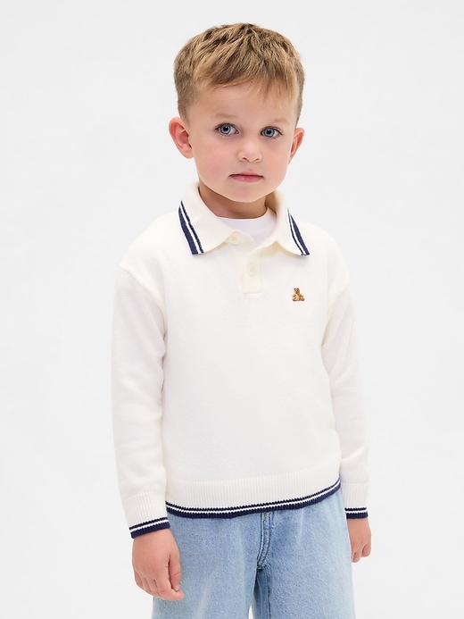 Baby & Toddler CashSoft Polo Sweater