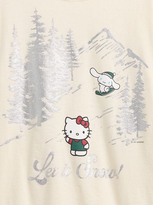 Image number 3 showing, Kids Oversized Graphic T-Shirt