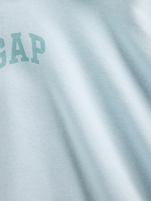 Image number 4 showing, VintageSoft Crop Logo Hoodie