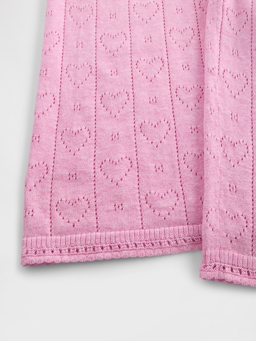 Image number 5 showing, Lightweight CashSoft Pointelle Heart PJ Pants