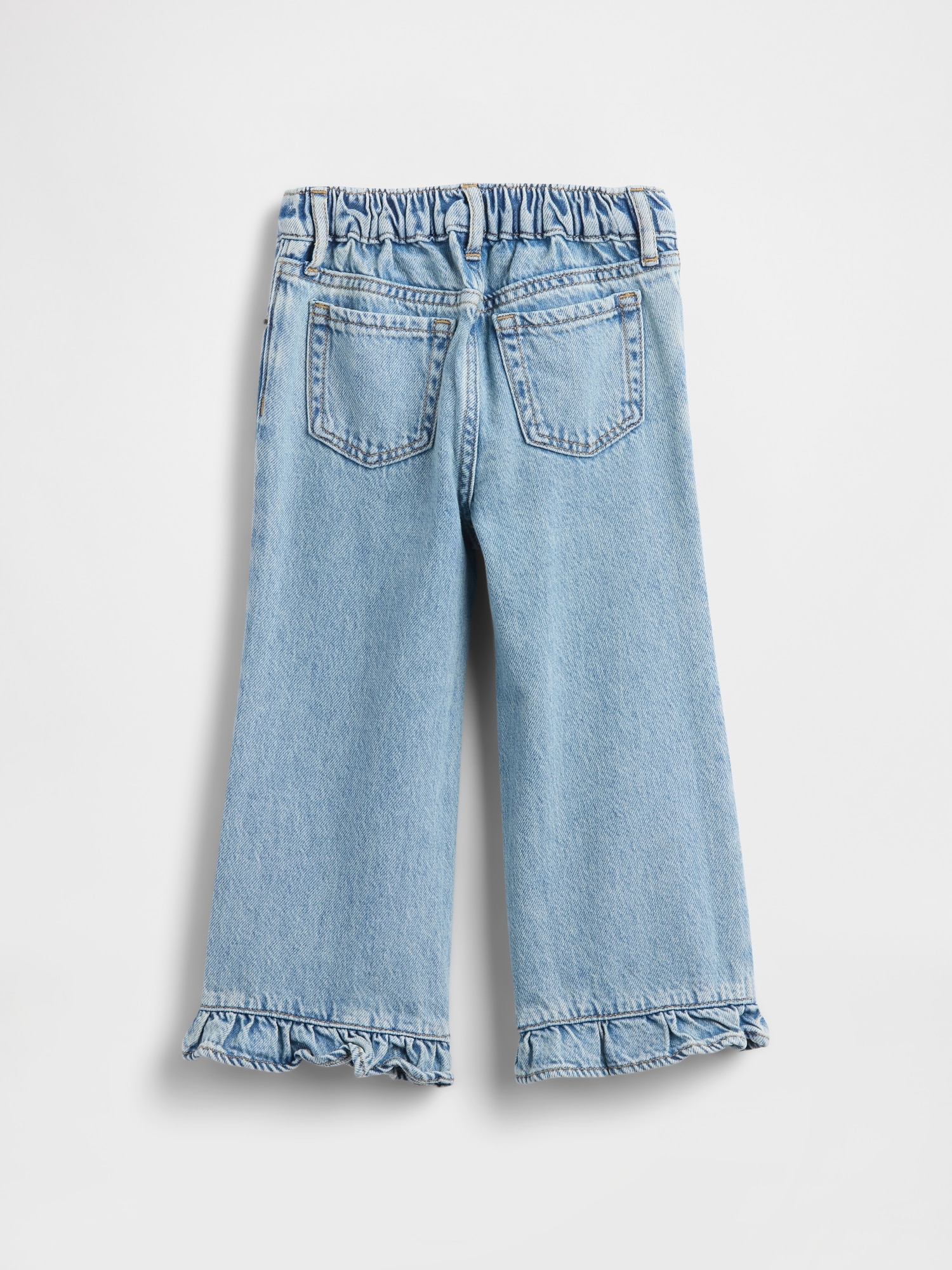 Baby & Toddler Ruffle-Hem Stride Jeans