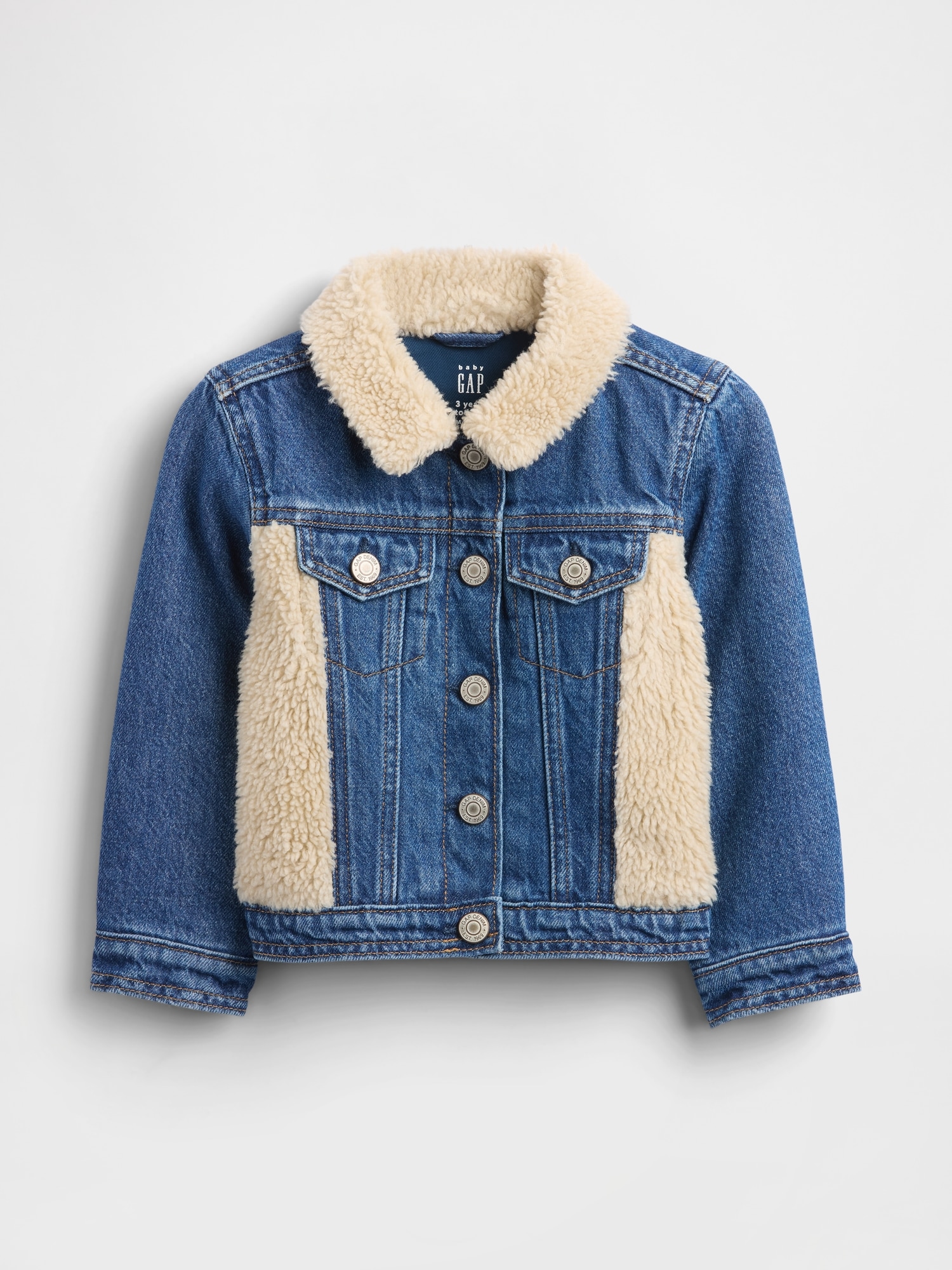 Baby & Toddler Sherpa Icon Denim Jacket