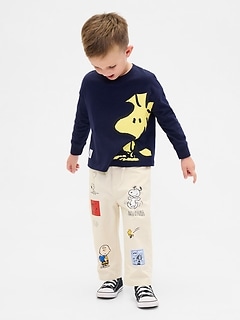 Baby & Toddler Peanuts Pull-On Barrel Pants