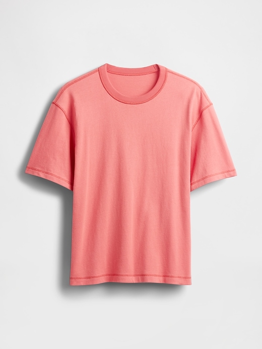 Image number 5 showing, Adult Heavyweight Crop T-Shirt