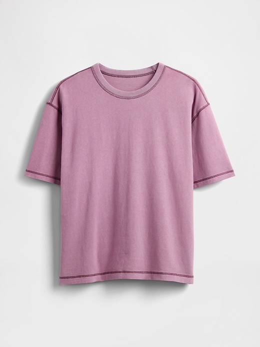 Image number 5 showing, Adult Heavyweight Crop T-Shirt