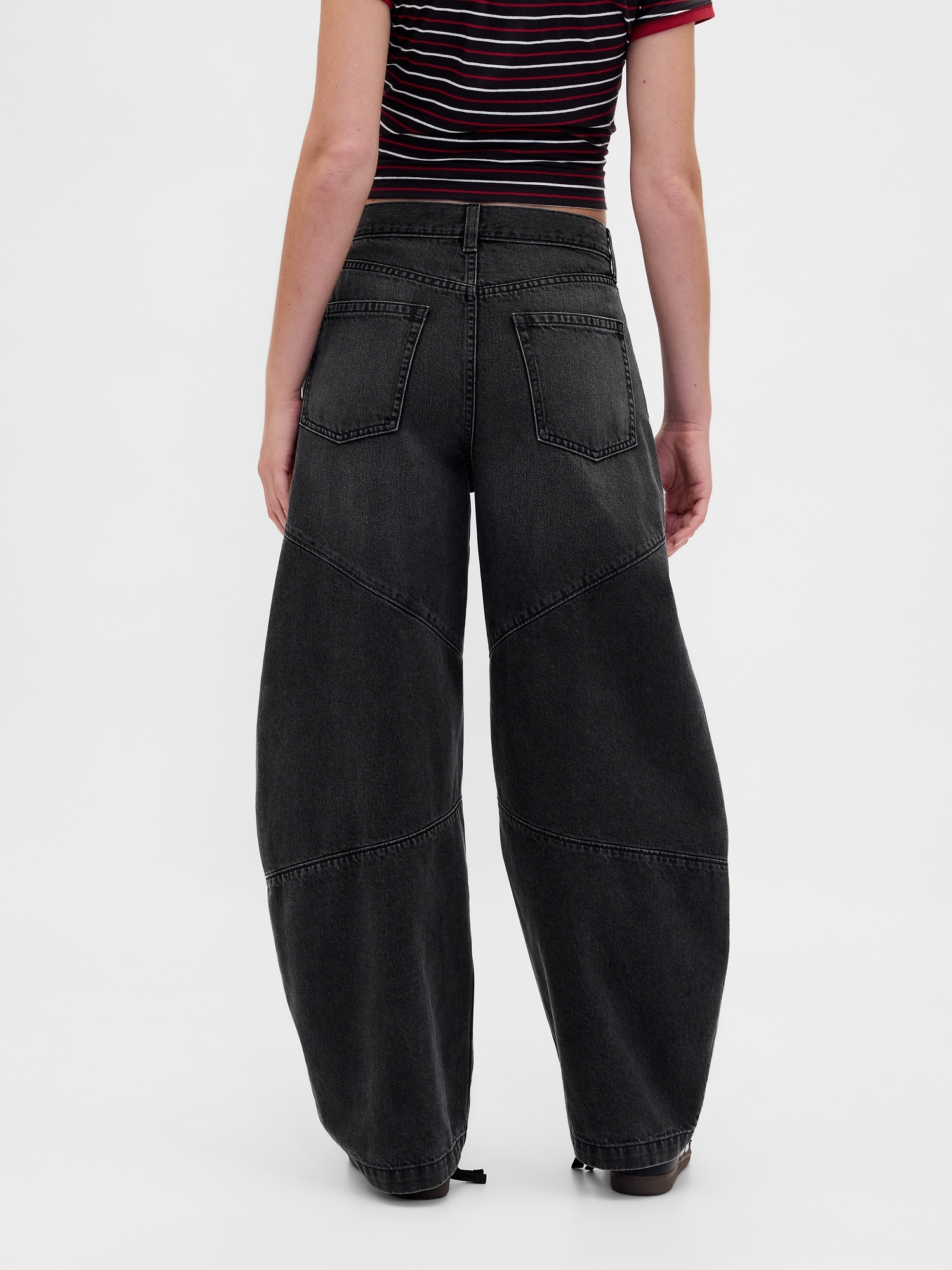 Stranger Things High Rise Seamed Horseshoe Jeans