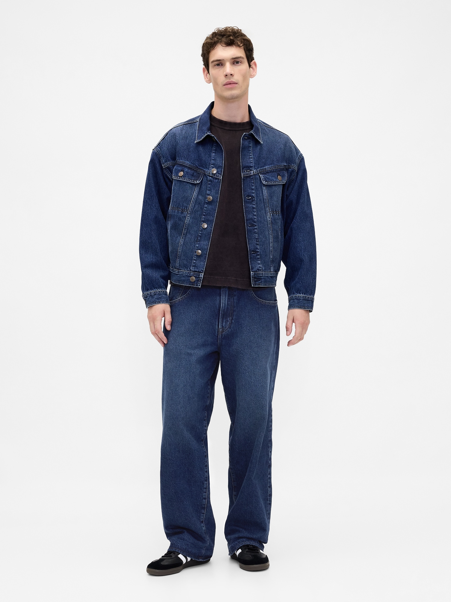 Женские джинсы Gap Stranger Things Adult Flannel-Lined Extra Baggy Jeans