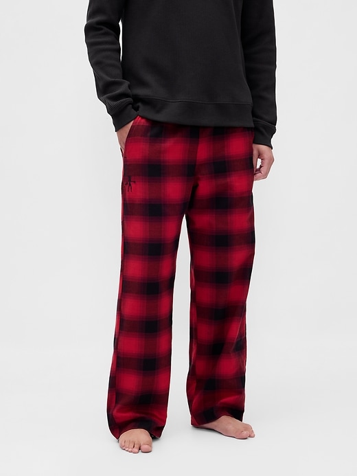 Image number 4 showing, Stranger Things Reversible Flannel PJ Pants