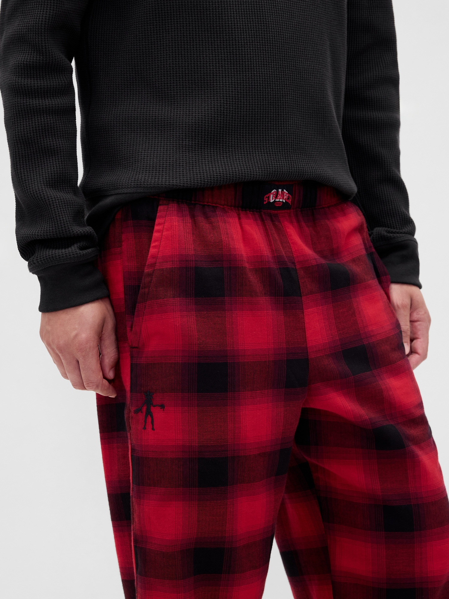 Stranger Things Reversible Flannel PJ Pants