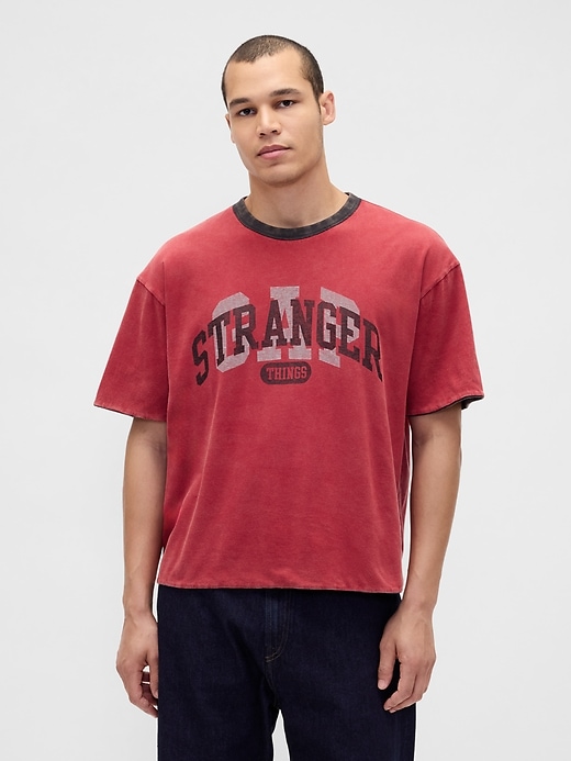 Image number 2 showing, Stranger Things Adult Reversible Graphic T-Shirt