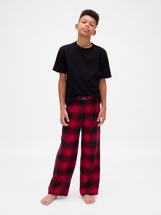 Image number 1 showing, Stranger Things Kids Recycled Flannel PJ Pants
