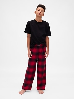 Stranger Things Kids Recycled Flannel PJ Pants