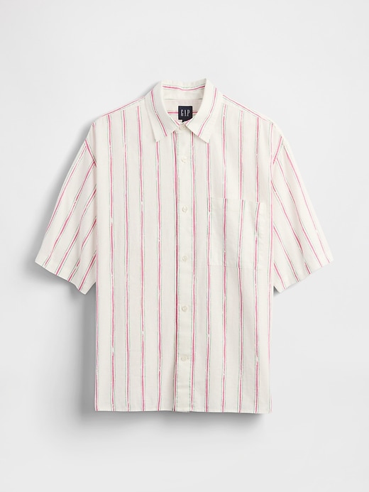 Image number 5 showing, Linen-Cotton Shirt