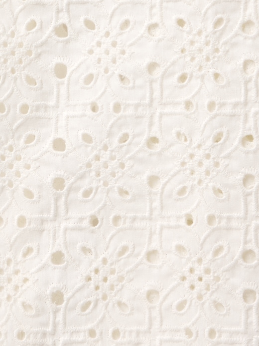 Image number 4 showing, Poplin Eyelet Full-Zip Pocket Shirt