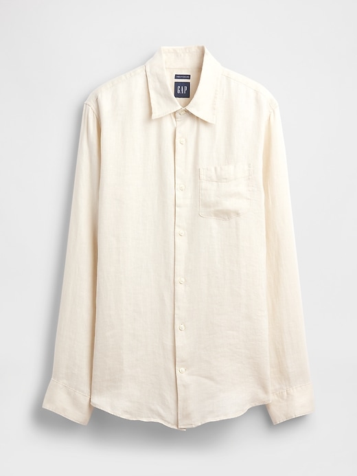 Image number 5 showing, 100% Linen Classic Shirt