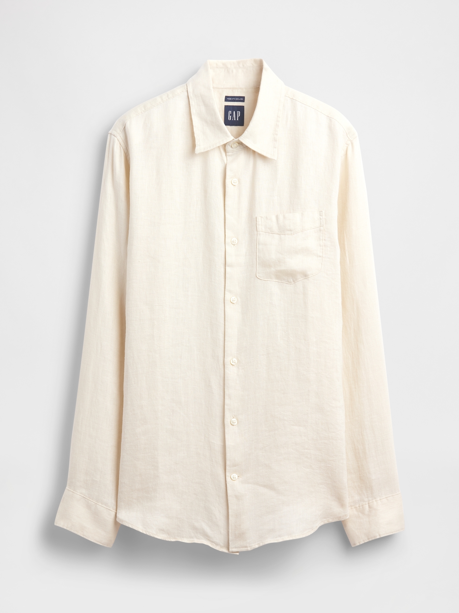 100% Linen Classic Shirt