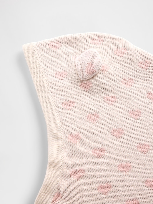 Image number 2 showing, Toddler Knit Bear Hood