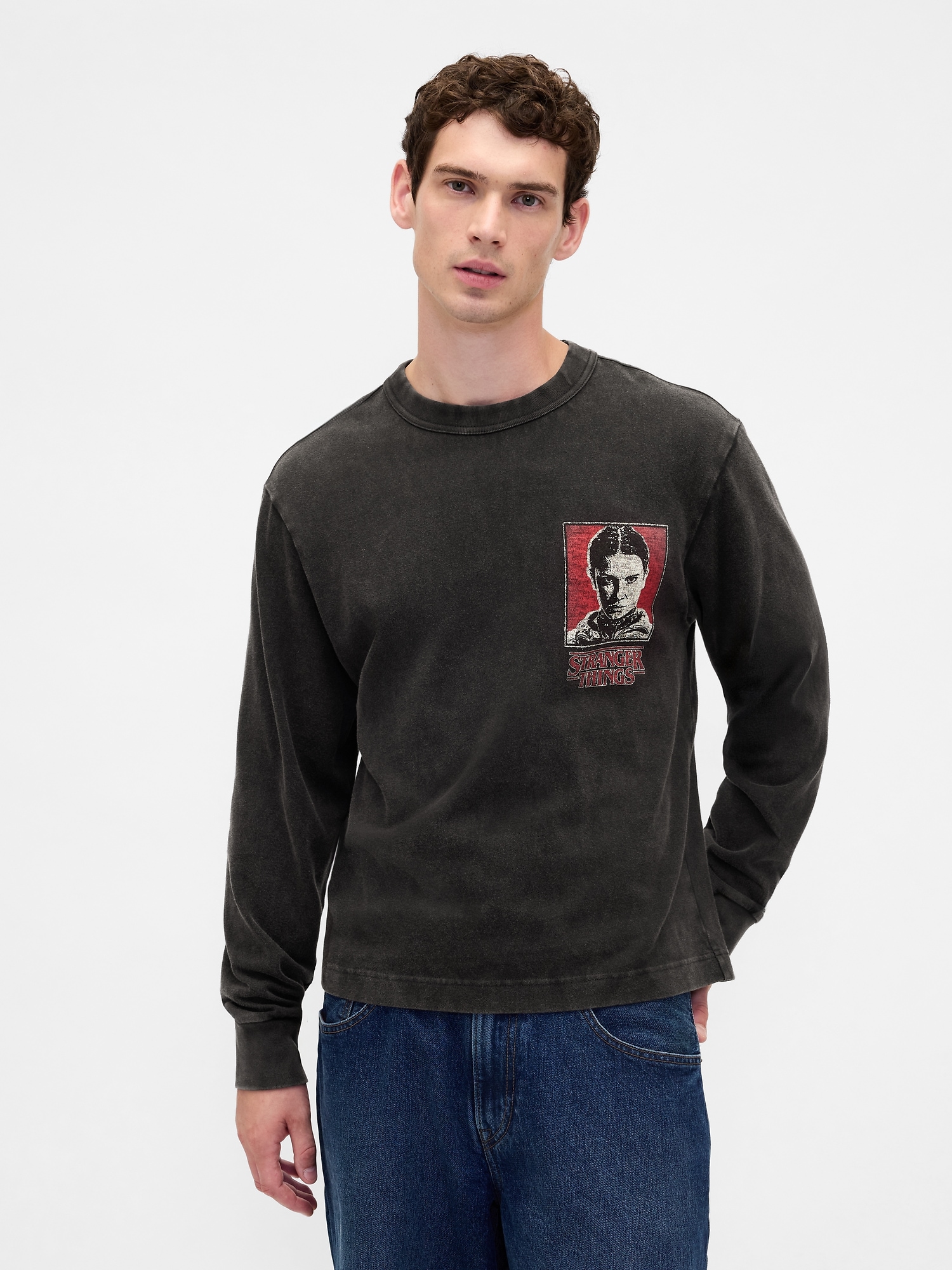 Stranger Things Adult Graphic T-Shirt