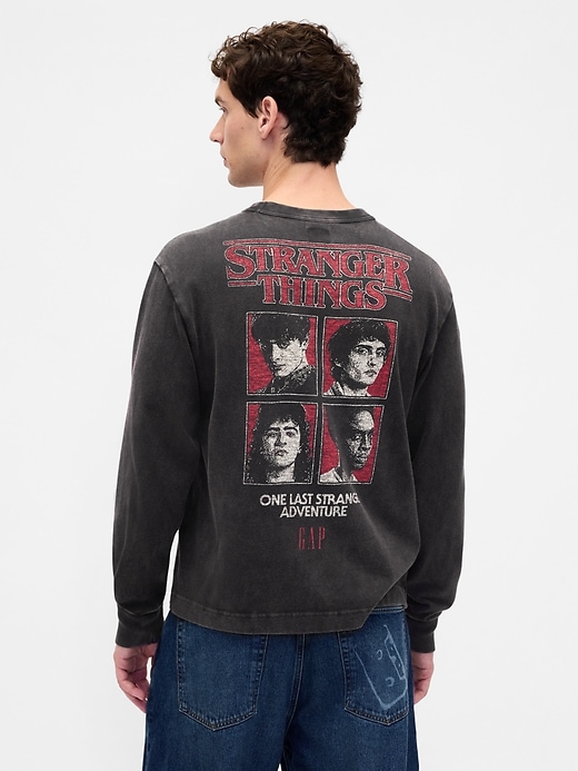 Image number 1 showing, Stranger Things Adult Graphic T-Shirt
