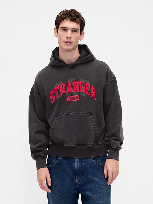 Image number 1 showing, Stranger Things Adult Heavyweight Hoodie