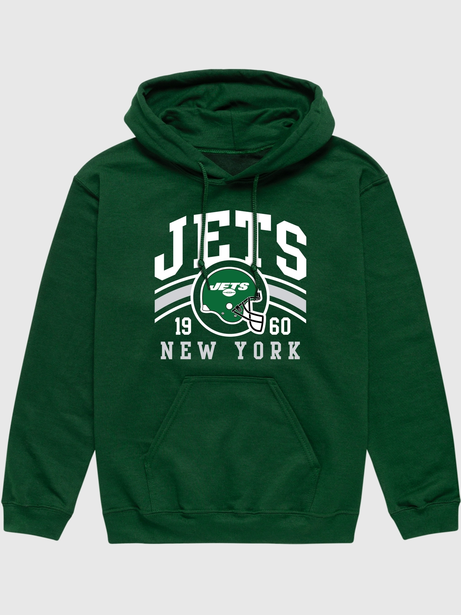 NFL Classic Stripe Pullover Hoodie - Jets