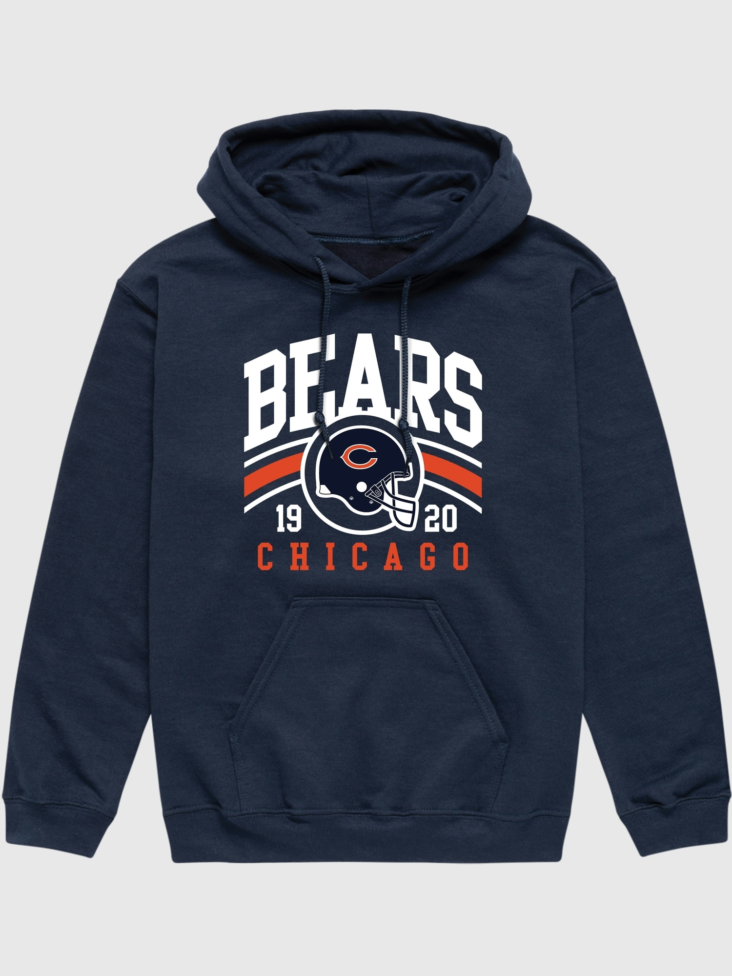 NFL Classic Stripe Pullover Hoodie - Bears