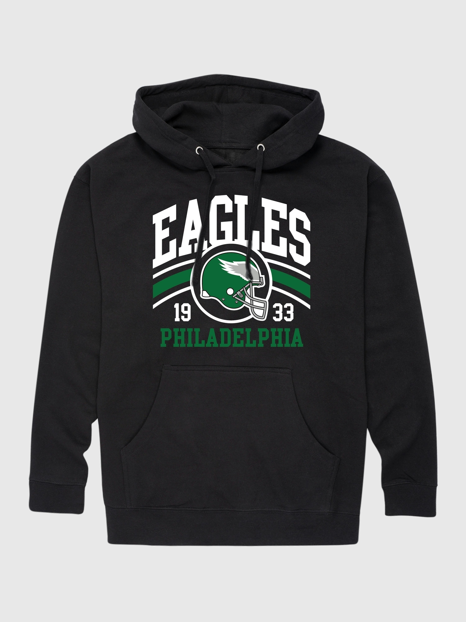 NFL Classic Stripe Pullover Hoodie - Eagles