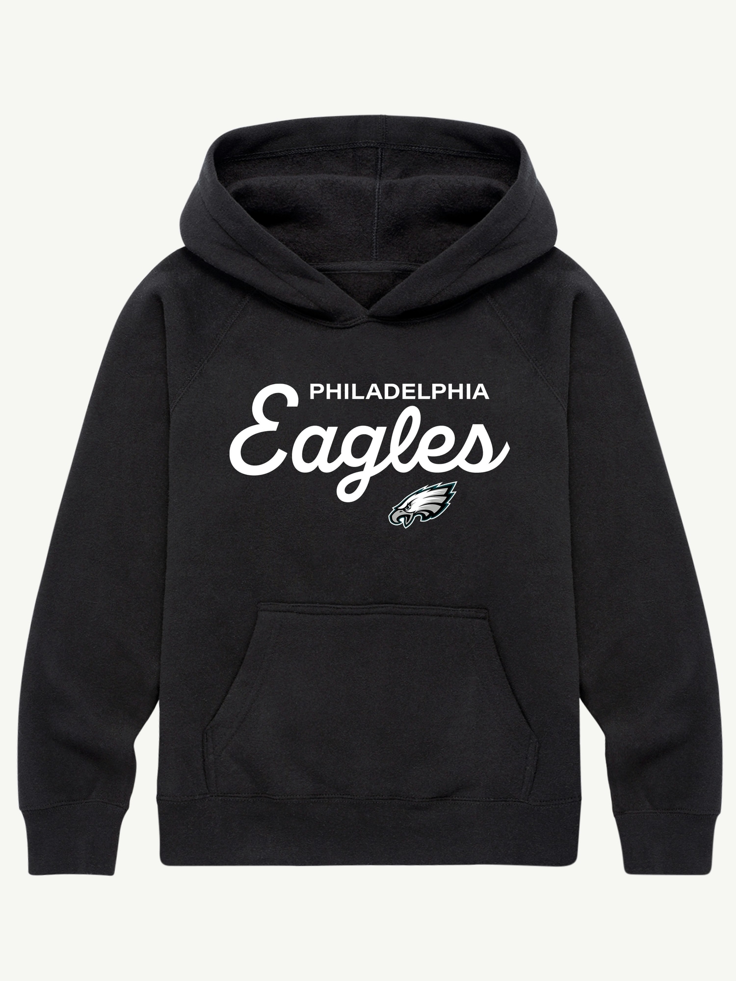 Kids NFL Signature Script Pullover Hoodie - Eagles