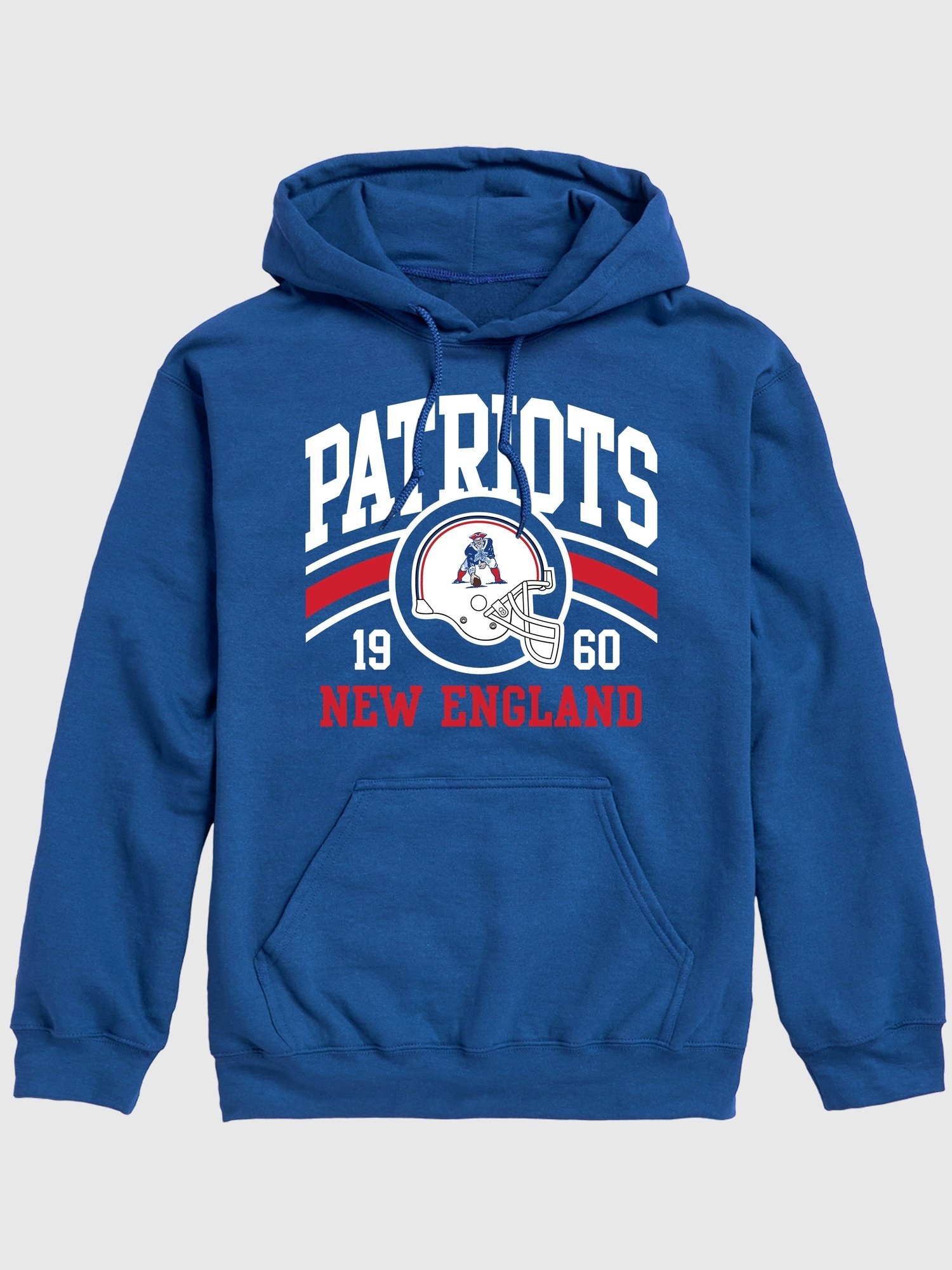 NFL Classic Stripe Pullover Hoodie - Patriots