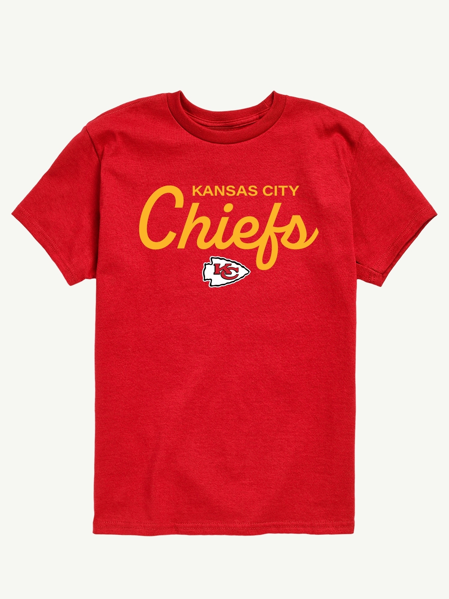 Kids NFL Signature Script Graphic T-Shirt - Chiefs