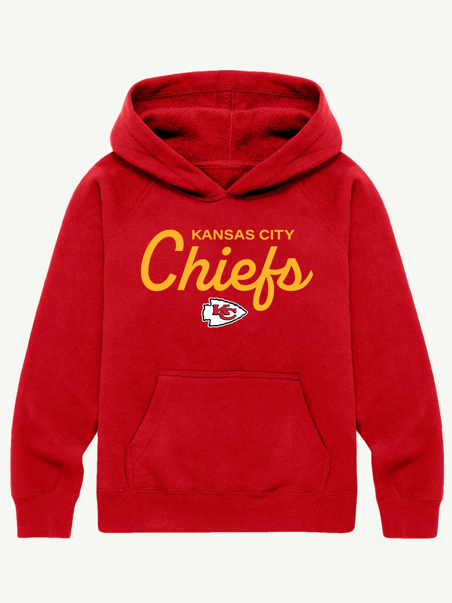 Kids NFL Signature Script Pullover Hoodie - Chiefs