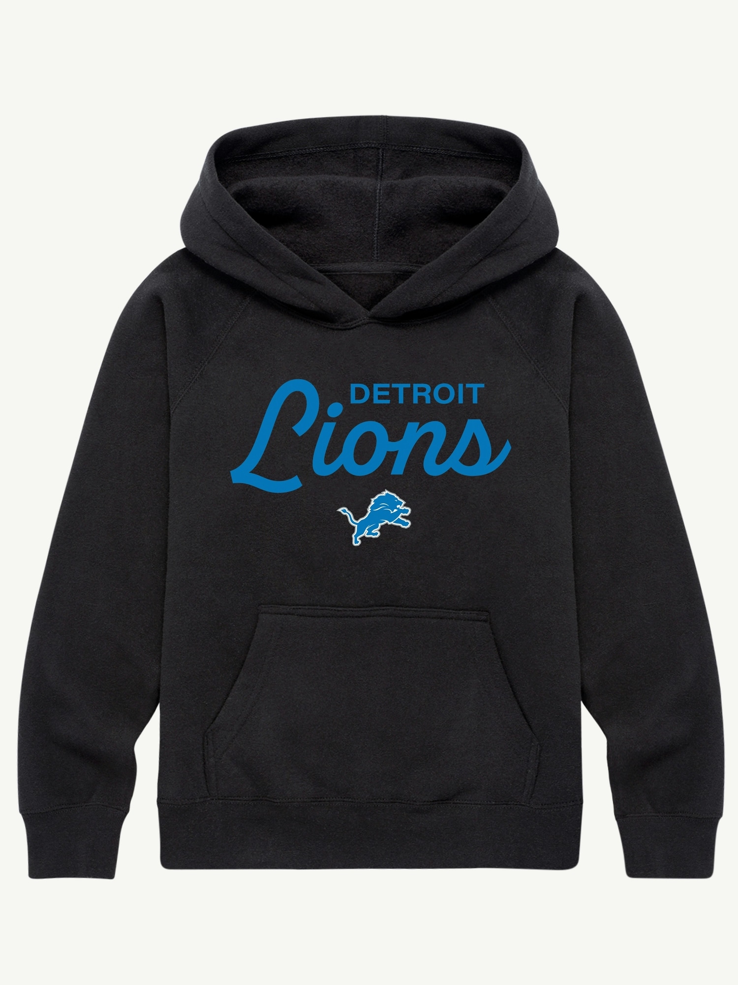 Kids NFL Signature Script Pullover Hoodie - Lions