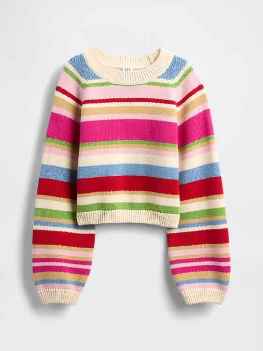 Image number 2 showing, Kids Relaxed Crewneck Sweater