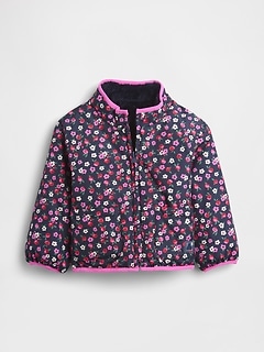 Baby & Toddler Lightweight Sherpa Reversible Jacket