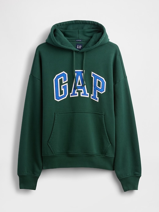 Extra Heavyweight French Terry Oversized Logo Hoodie | Gap