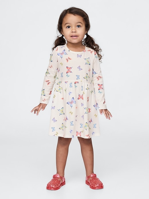 Image number 1 showing, Baby & Toddler Mix & Match Skater Dress