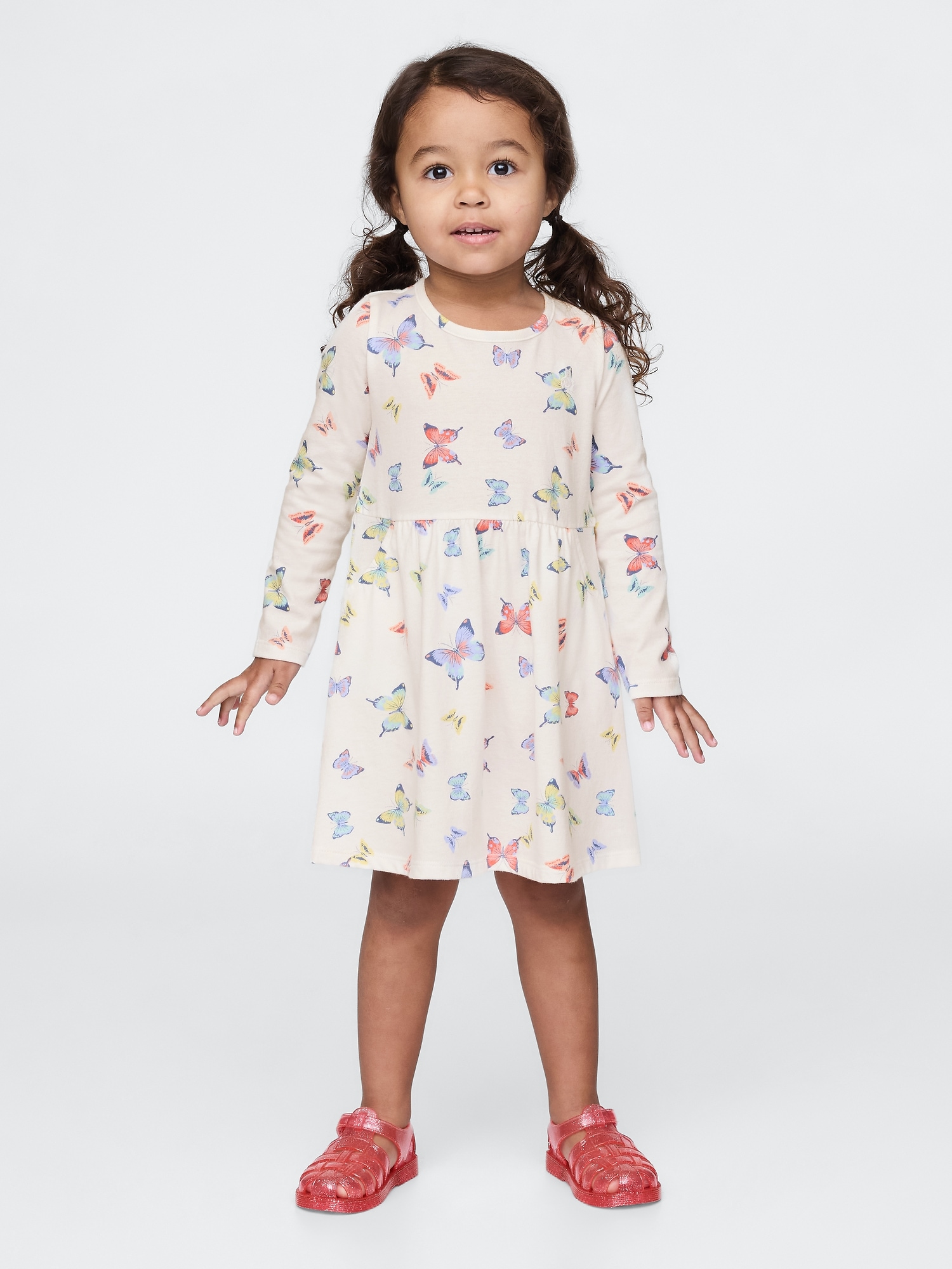 Baby & Toddler Mix & Match Skater Dress - Butterflies