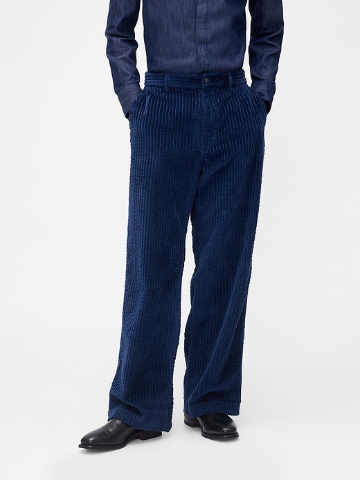 Image number 2 showing, GapStudio Corduroy Baggy Trousers