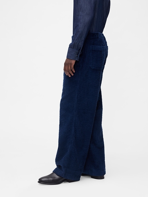 Image number 3 showing, GapStudio Corduroy Baggy Trousers