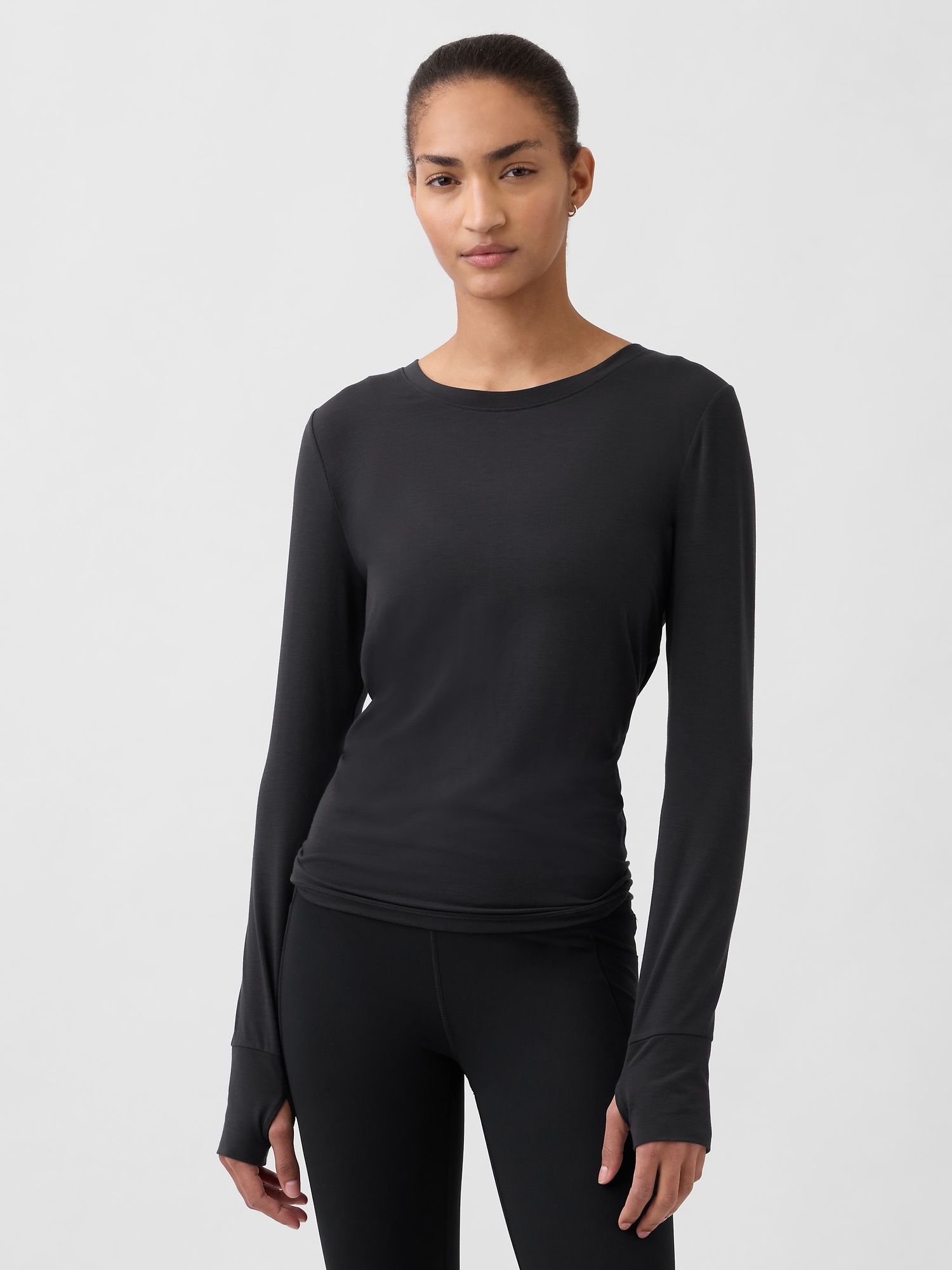 GapFit Breathe T-Shirt - True Black