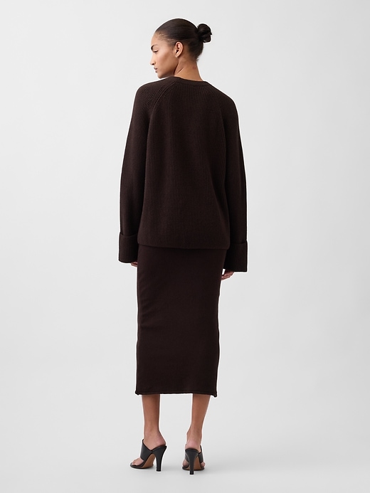 CashSoft Stretch Midi Skirt