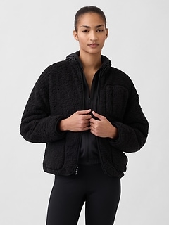 GapFit Reversible Sherpa Jacket